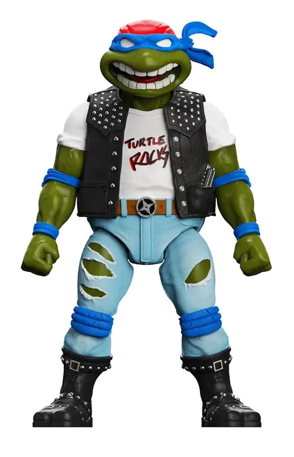 Teenage Mutant Ninja Turtles Ultimates akcijska figura Classic Rocker Leo 18 cm fotografija izdelka