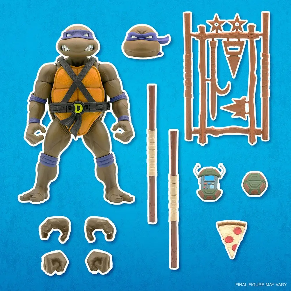 Teenage Mutant Ninja Turtles Ultimates Akcijska figura Donatello 18 cm fotografija izdelka