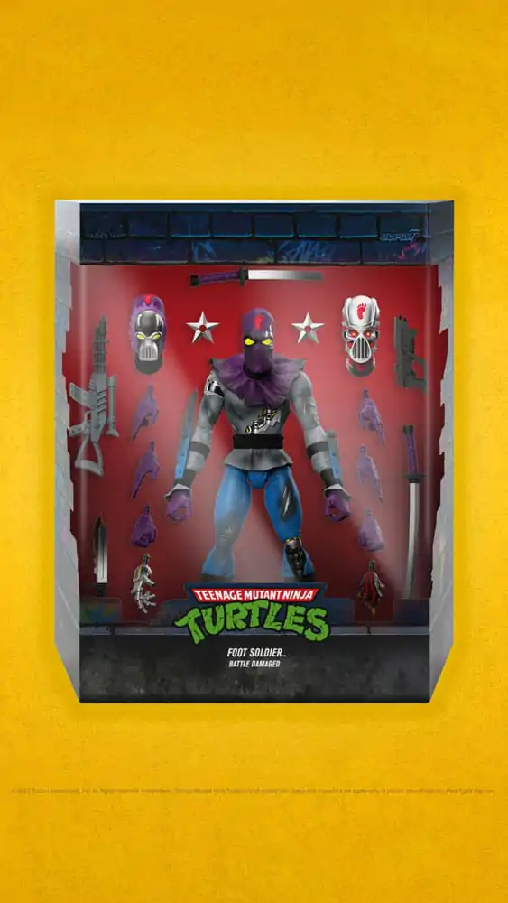 Teenage Mutant Ninja Turtles Ultimates Akcijska Figura Pešak Vojak (Battle Damaged) 18 cm fotografija izdelka