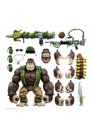 Teenage Mutant Ninja Turtles Ultimates Akcijska Figura Guerrilla Gorilla 20 cm fotografija izdelka