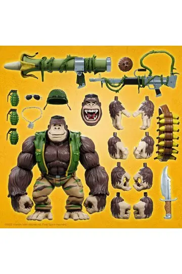 Teenage Mutant Ninja Turtles Ultimates Akcijska Figura Guerrilla Gorilla 20 cm fotografija izdelka