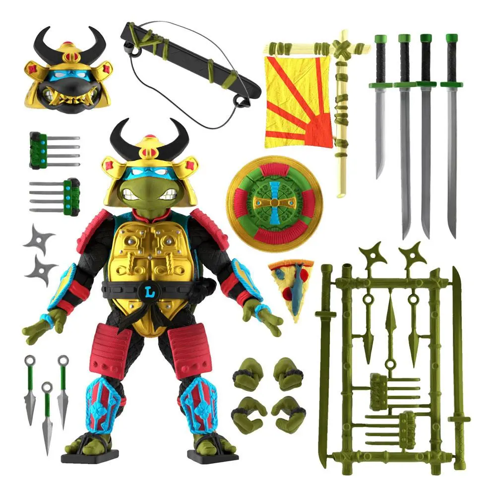 Teenage Mutant Ninja Turtles Ultimates Akcijska Figura Leo the Sewer Samurai 18 cm fotografija izdelka