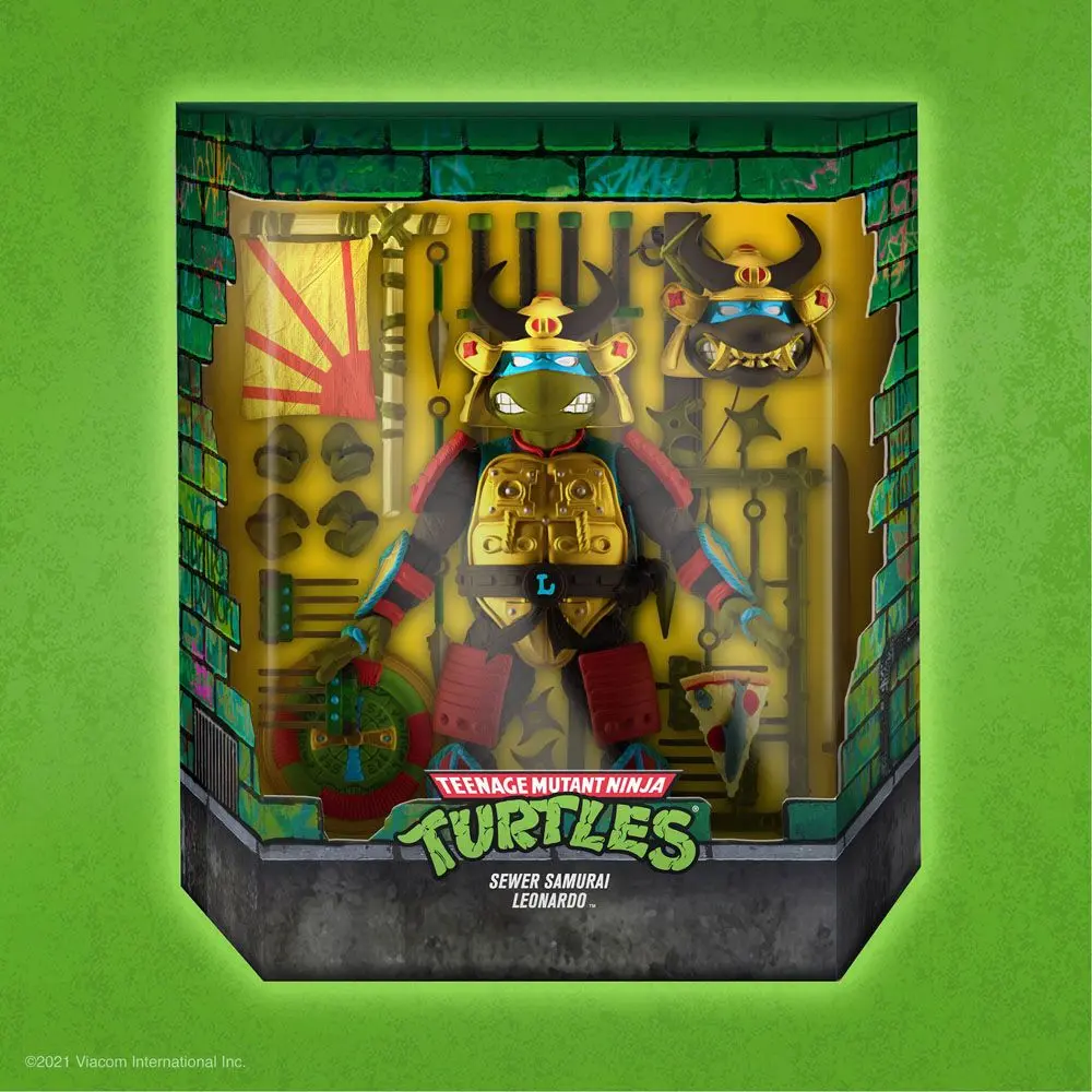 Teenage Mutant Ninja Turtles Ultimates Akcijska Figura Leo the Sewer Samurai 18 cm fotografija izdelka