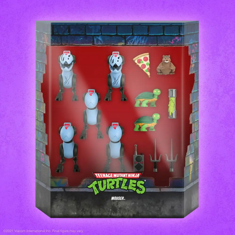 Teenage Mutant Ninja Turtles Ultimates Akcijske Figure Mousers 8 cm fotografija izdelka