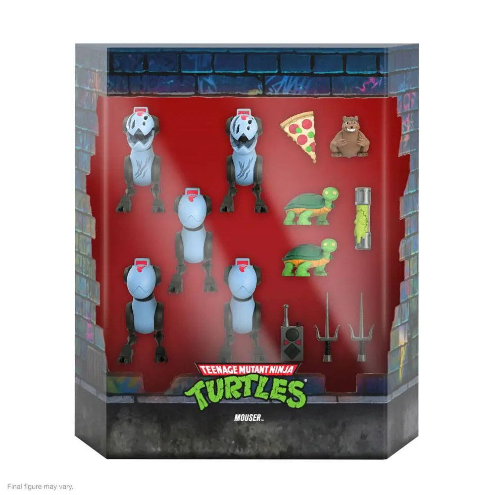 Teenage Mutant Ninja Turtles Ultimates Akcijske Figure Mousers 8 cm fotografija izdelka