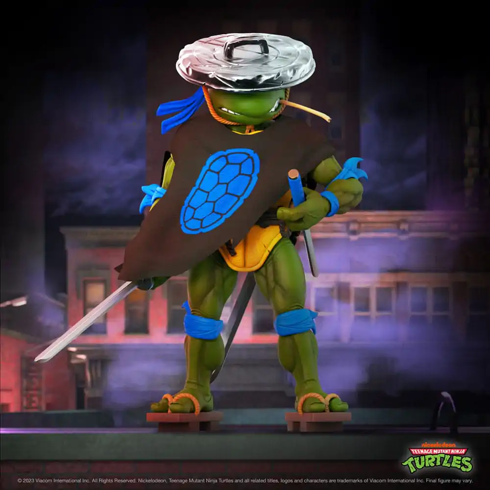 Teenage Mutant Ninja Turtles Ultimates Akcijska Figura Ninja Nomad Leonardo 18 cm fotografija izdelka