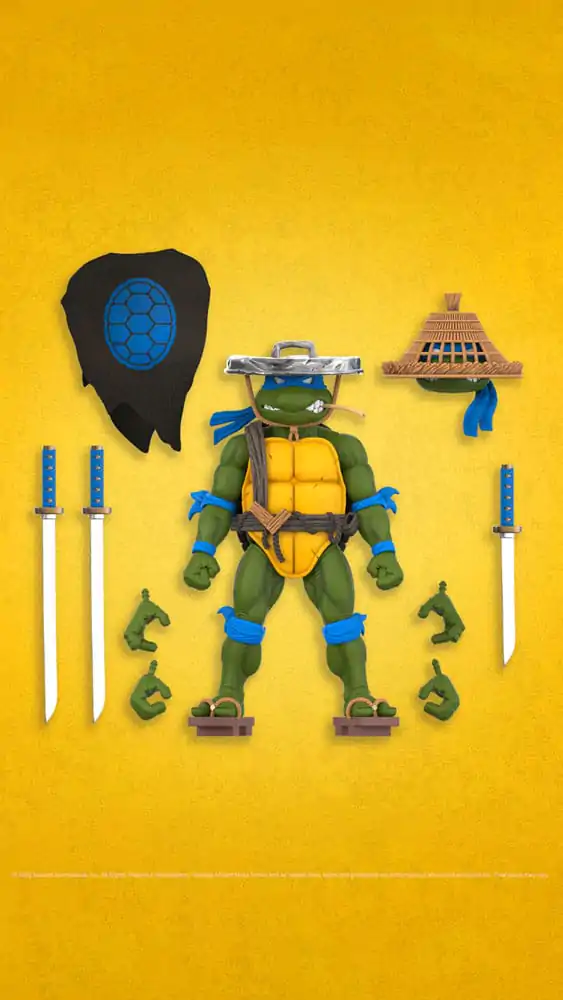 Teenage Mutant Ninja Turtles Ultimates Akcijska Figura Ninja Nomad Leonardo 18 cm fotografija izdelka