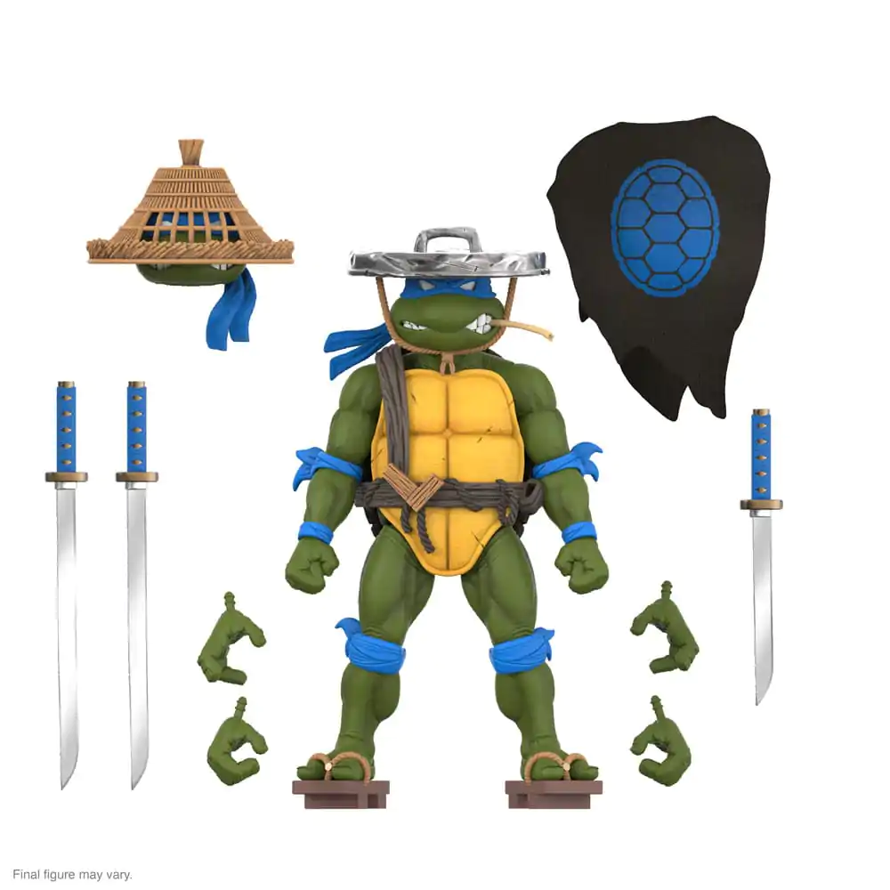 Teenage Mutant Ninja Turtles Ultimates Akcijska Figura Ninja Nomad Leonardo 18 cm fotografija izdelka