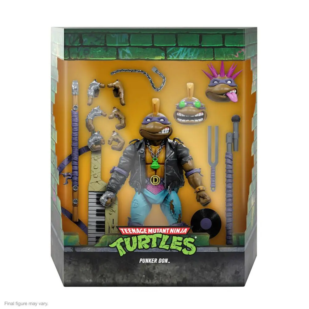 Teenage Mutant Ninja Turtles Ultimates Akcijska figura Punker Donatello 18 cm fotografija izdelka