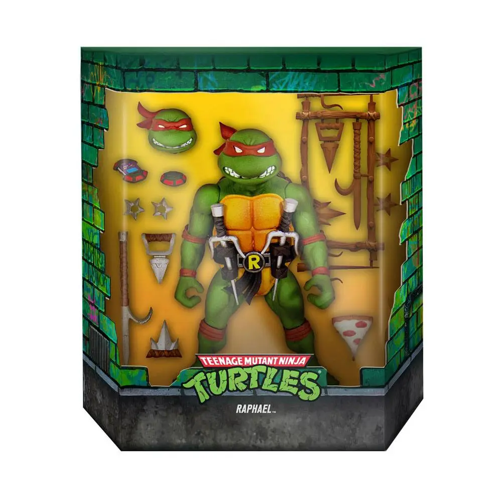 Teenage Mutant Ninja Turtles Ultimates Akcijska Figura Raphael Version 2 18 cm fotografija izdelka