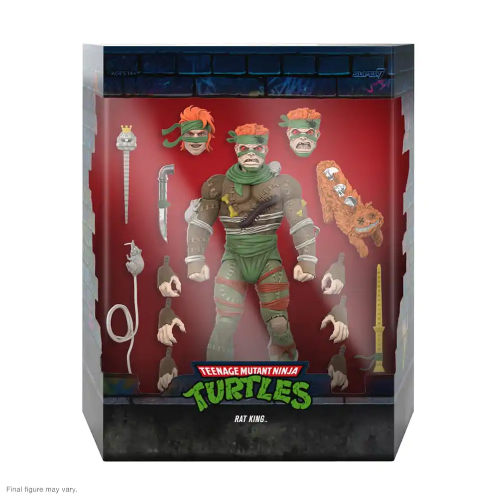 Teenage Mutant Ninja Turtles Ultimates Akcijska figura Kralj podgan 18 cm fotografija izdelka