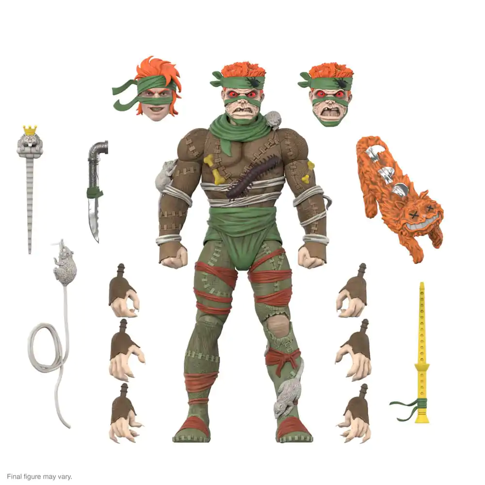 Teenage Mutant Ninja Turtles Ultimates Akcijska figura Kralj podgan 18 cm fotografija izdelka