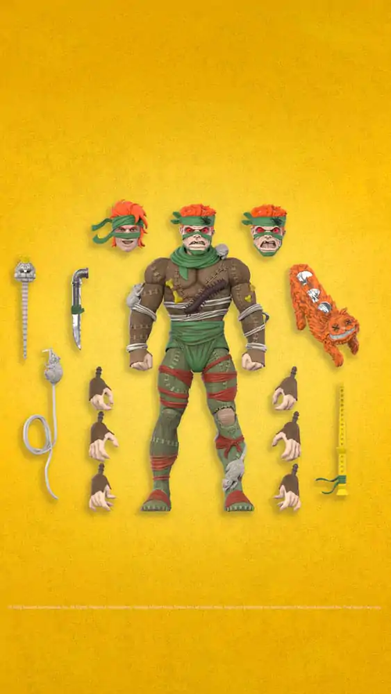 Teenage Mutant Ninja Turtles Ultimates Akcijska figura Kralj podgan 18 cm fotografija izdelka