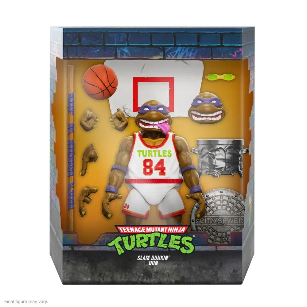 Teenage Mutant Ninja Turtles Ultimates Akcijska figura Slam Dunkin' Don 18 cm fotografija izdelka