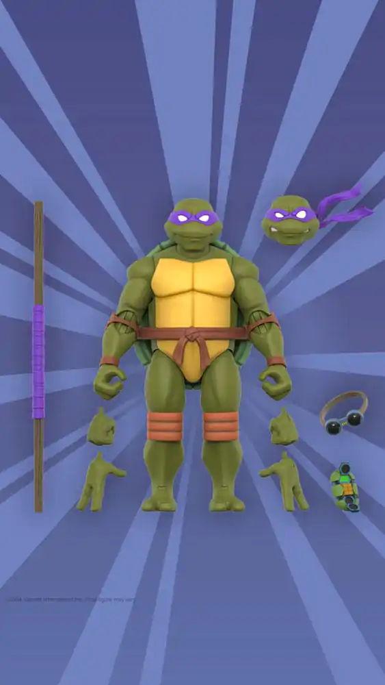 Teenage Mutant Ninja Turtles Ultimates Akcijska Figura Wave 12 Donatello 18 cm fotografija izdelka