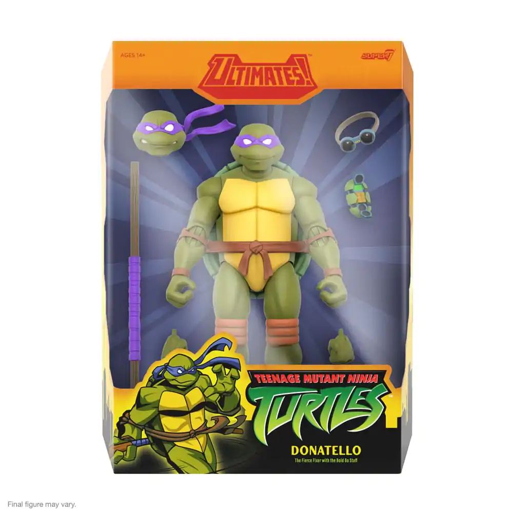 Teenage Mutant Ninja Turtles Ultimates Akcijska Figura Wave 12 Donatello 18 cm fotografija izdelka