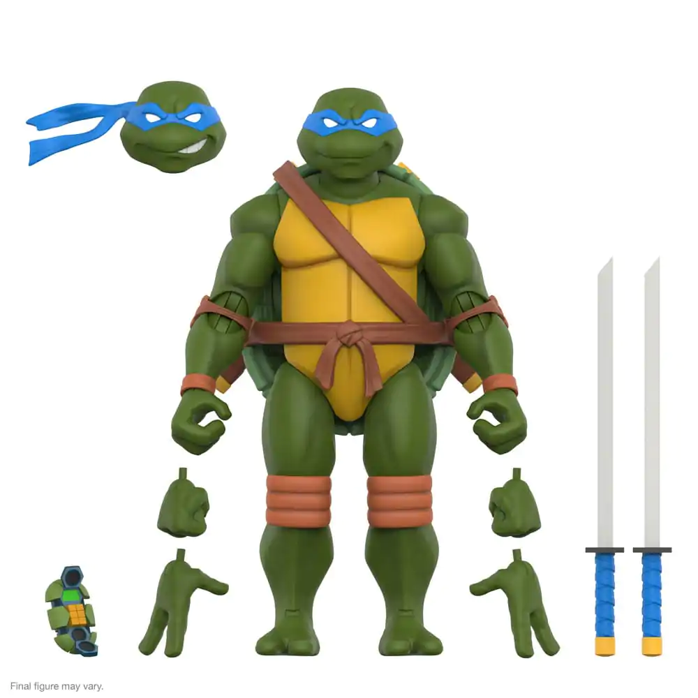 Teenage Mutant Ninja Turtles Ultimates akcijska figura Wave 12 Leonardo 18 cm fotografija izdelka