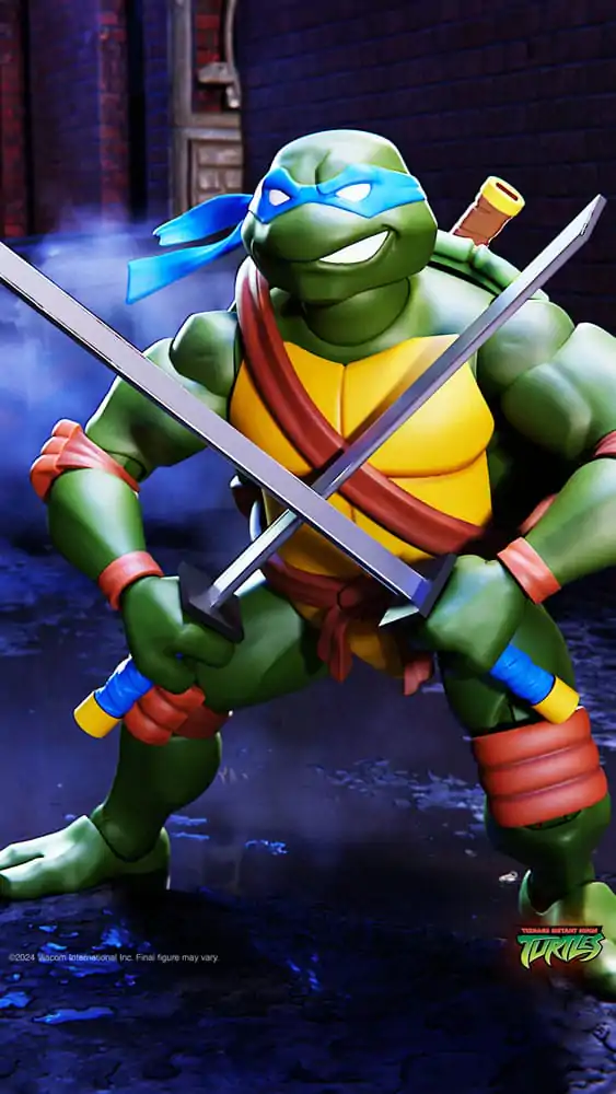 Teenage Mutant Ninja Turtles Ultimates akcijska figura Wave 12 Leonardo 18 cm fotografija izdelka