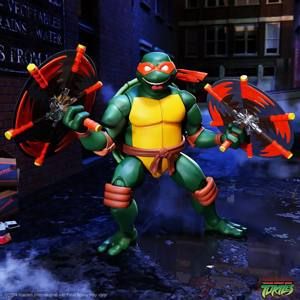 Teenage Mutant Ninja Turtles Ultimates Akcijska Figura Serija 12 Michelangelo 18 cm fotografija izdelka