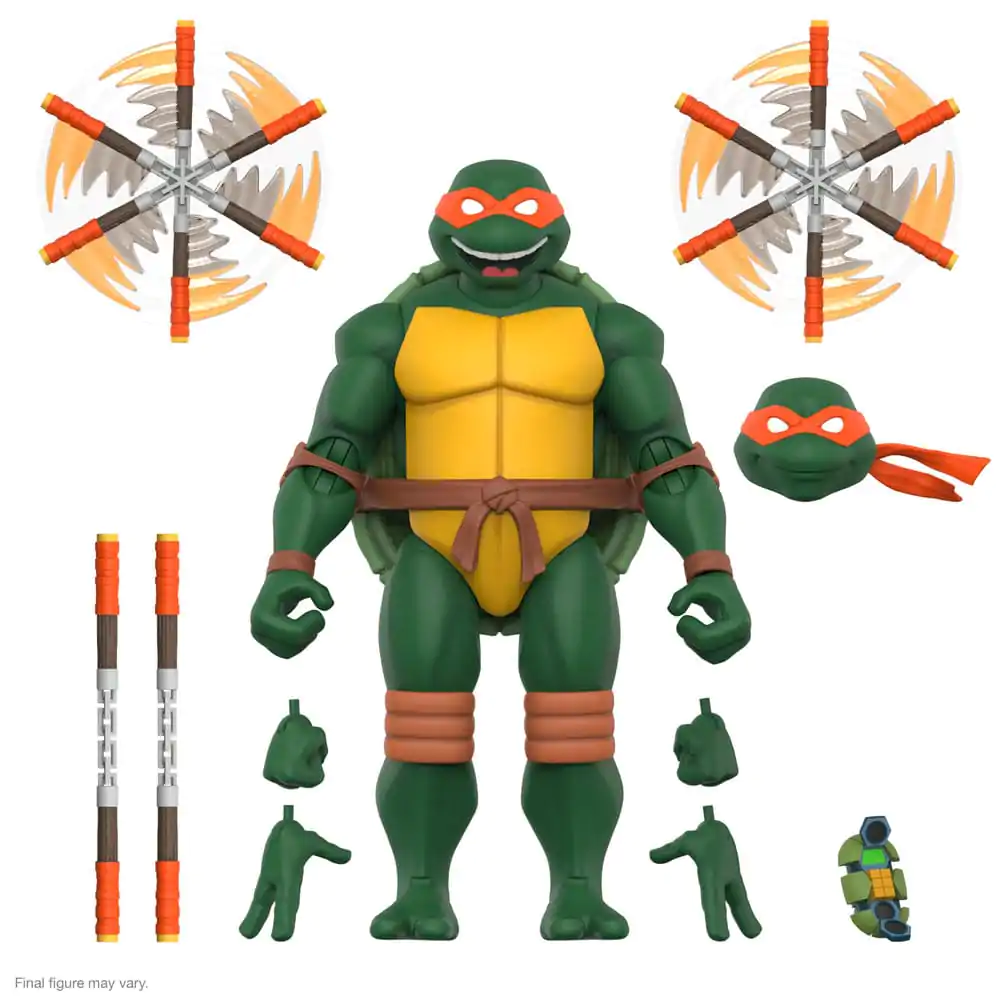 Teenage Mutant Ninja Turtles Ultimates Akcijska Figura Serija 12 Michelangelo 18 cm fotografija izdelka