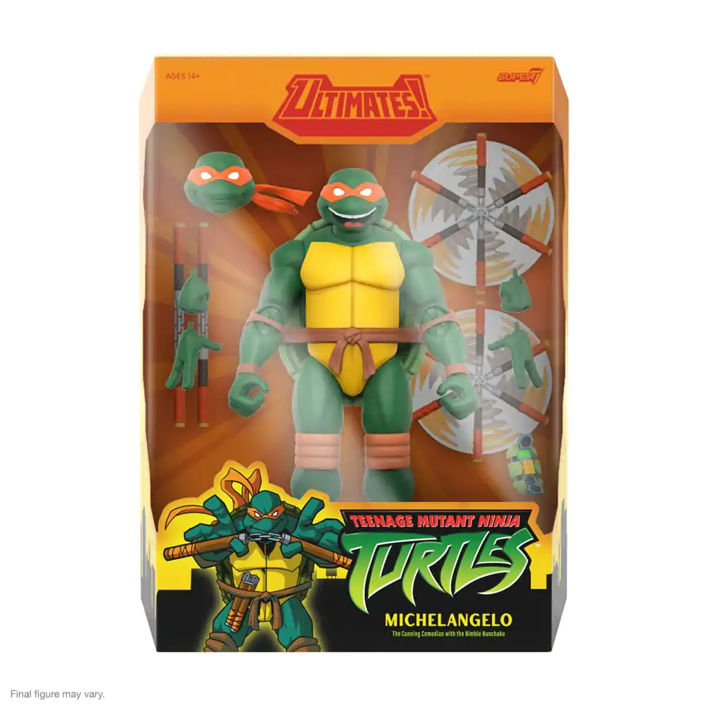 Teenage Mutant Ninja Turtles Ultimates Akcijska Figura Serija 12 Michelangelo 18 cm fotografija izdelka