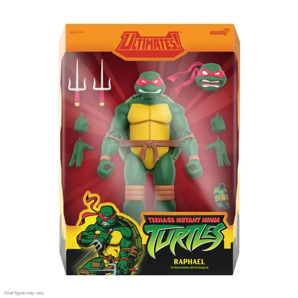 Želve Ninja Mutantke Najstnice Ultimates Akcijska Figura Wave 12 Raphael 18 cm fotografija izdelka