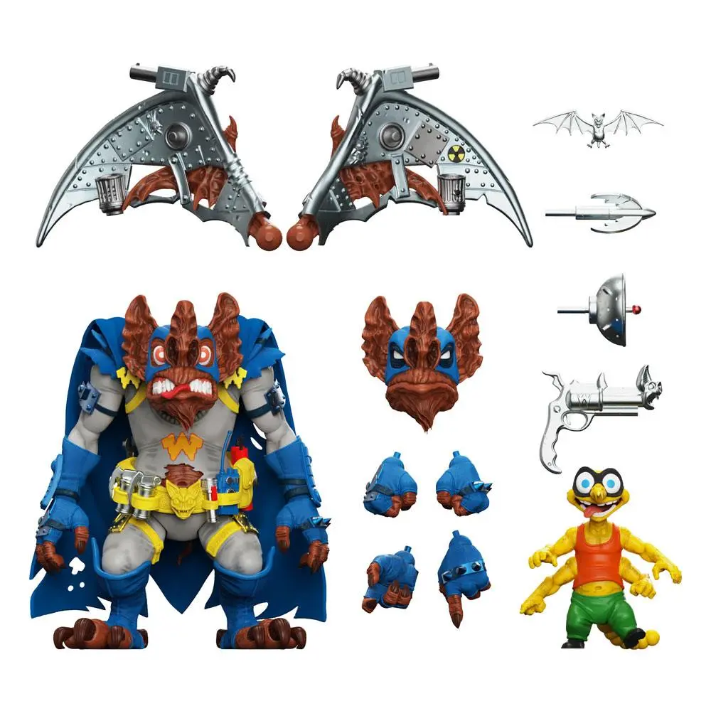 Teenage Mutant Ninja Turtles Ultimates Akcijska Figura Wingnut & Screwloose 18 cm fotografija izdelka