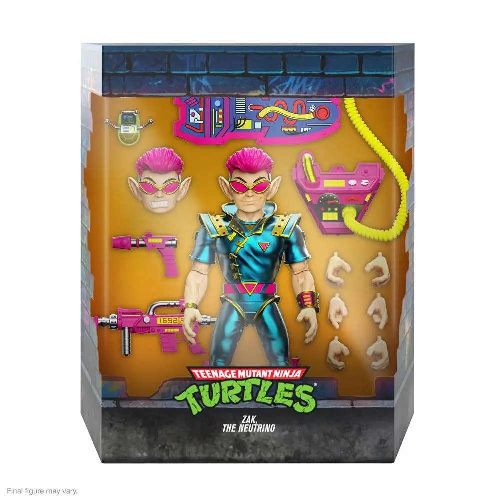 Teenage Mutant Ninja Turtles Ultimates akcijska figura Zak, The Neutrino 18 cm fotografija izdelka