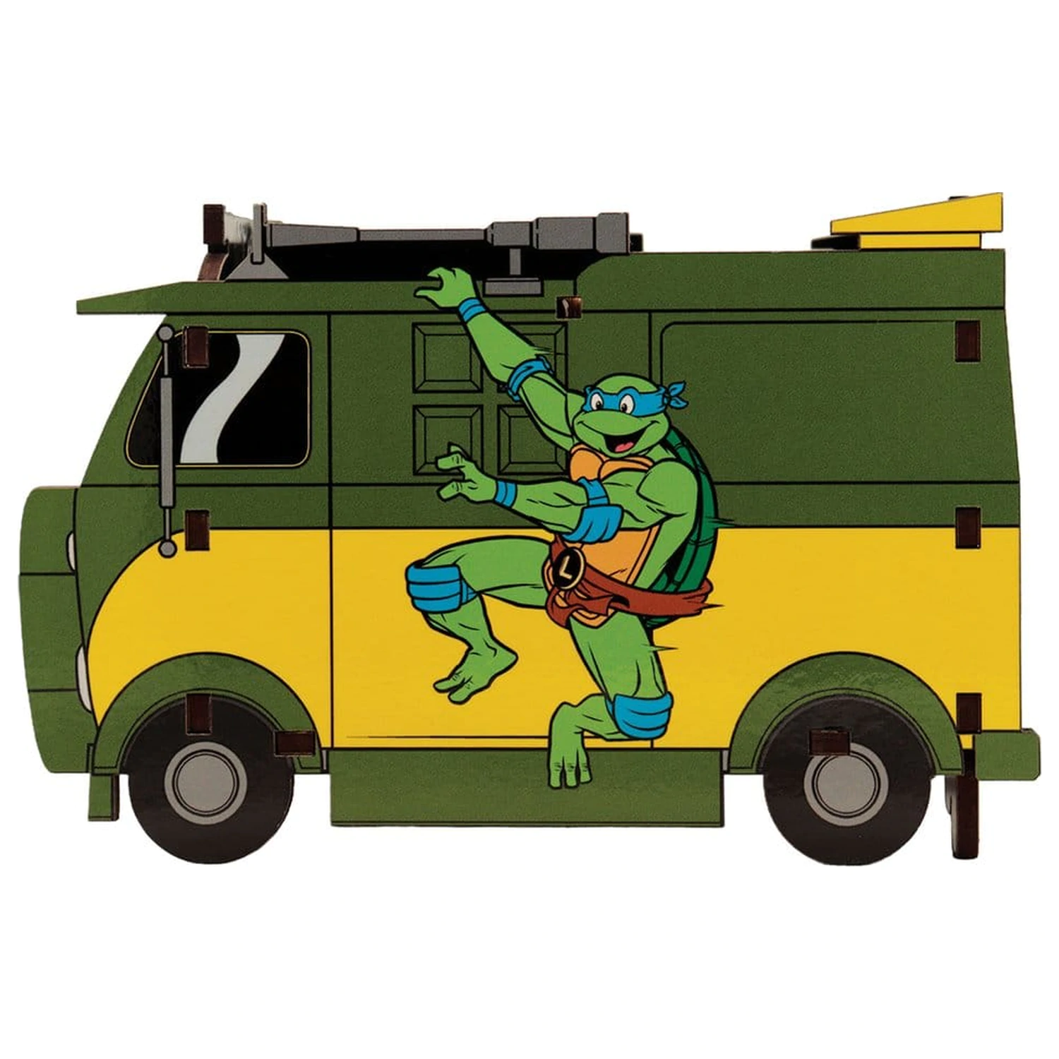 Teenage Mutant Ninja Turtles stojalo za pisala in pripomočke Van 23 cm fotografija izdelka