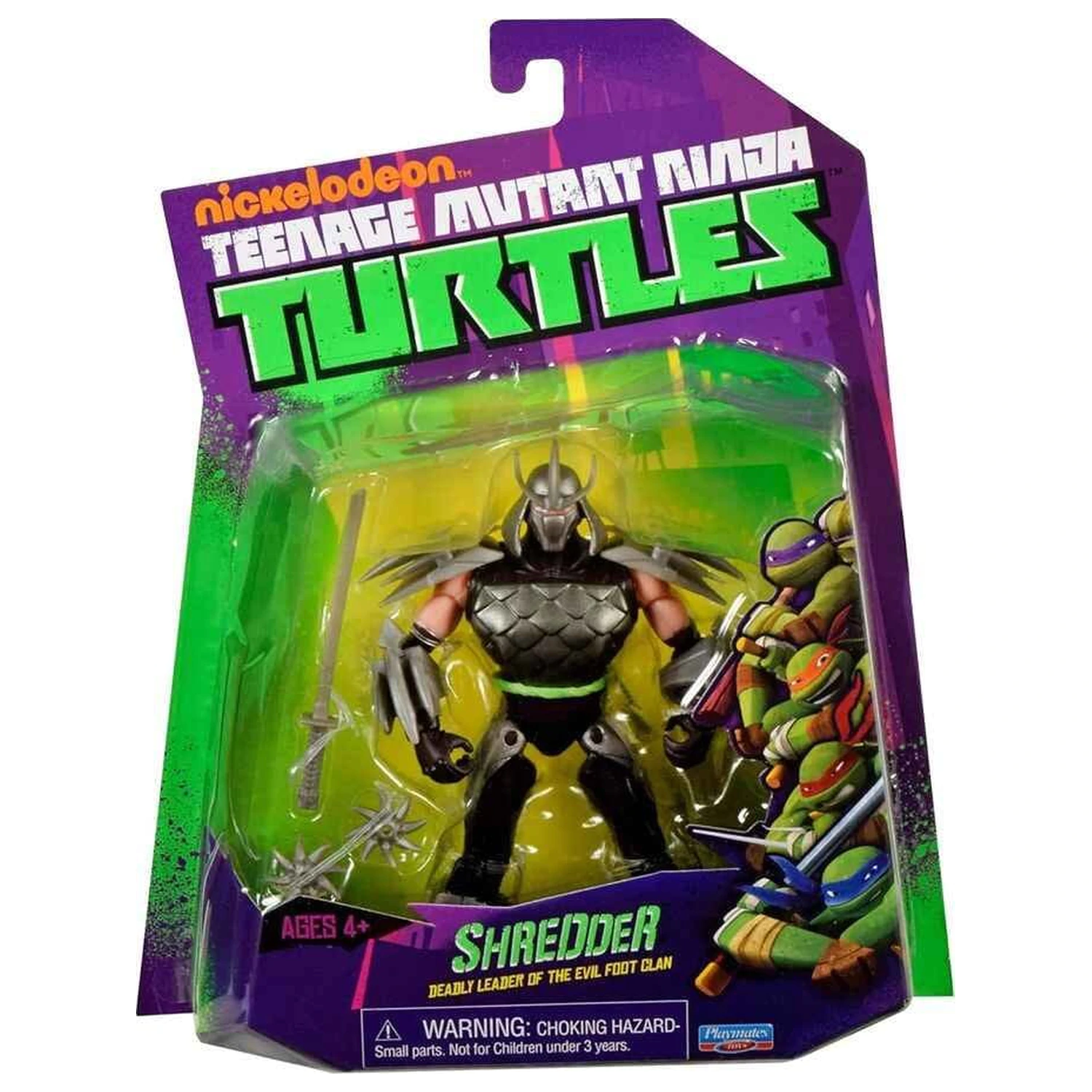 Teenage Mutant Ninja Turtles World of TMNT Akcijska figura Shredder 11 cm fotografija izdelka