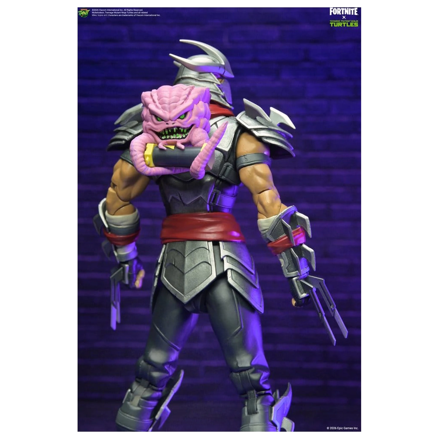 Teenage Mutant Ninja Turtles x Fortnite akcijska figura Shredder 18 cm fotografija izdelka