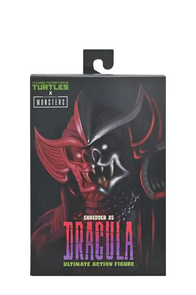 Teenage Mutant Ninja Turtles x Universal Monsters Akcijska figura Shredder kot Dracula Classic Colors 18 cm fotografija izdelka
