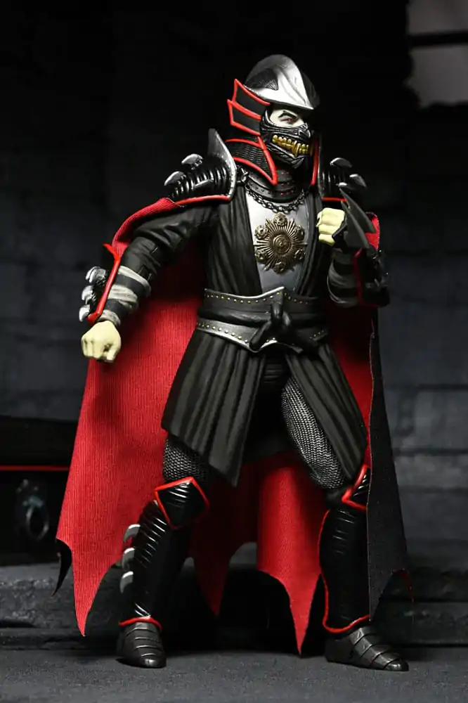 Teenage Mutant Ninja Turtles x Universal Monsters Akcijska figura Shredder kot Dracula Classic Colors 18 cm fotografija izdelka