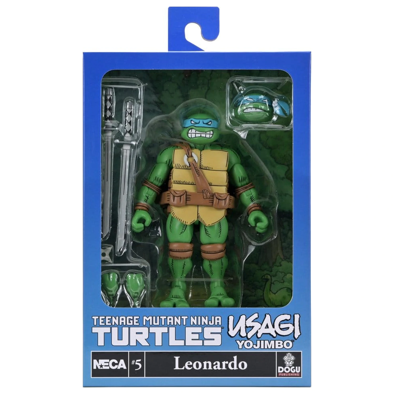 Teenage Mutant Ninja Turtles x Usagi Yojimbo Ultimate Akcijska figura Leonardo 18 cm fotografija izdelka