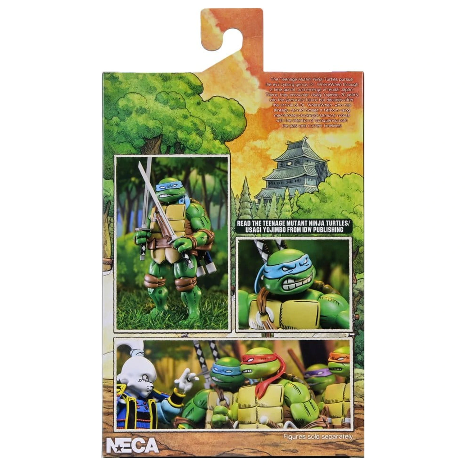Teenage Mutant Ninja Turtles x Usagi Yojimbo Ultimate Akcijska figura Leonardo 18 cm fotografija izdelka