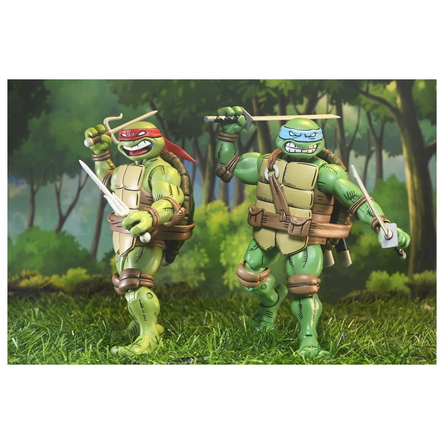 Teenage Mutant Ninja Turtles x Usagi Yojimbo Ultimate Akcijska figura Leonardo 18 cm fotografija izdelka