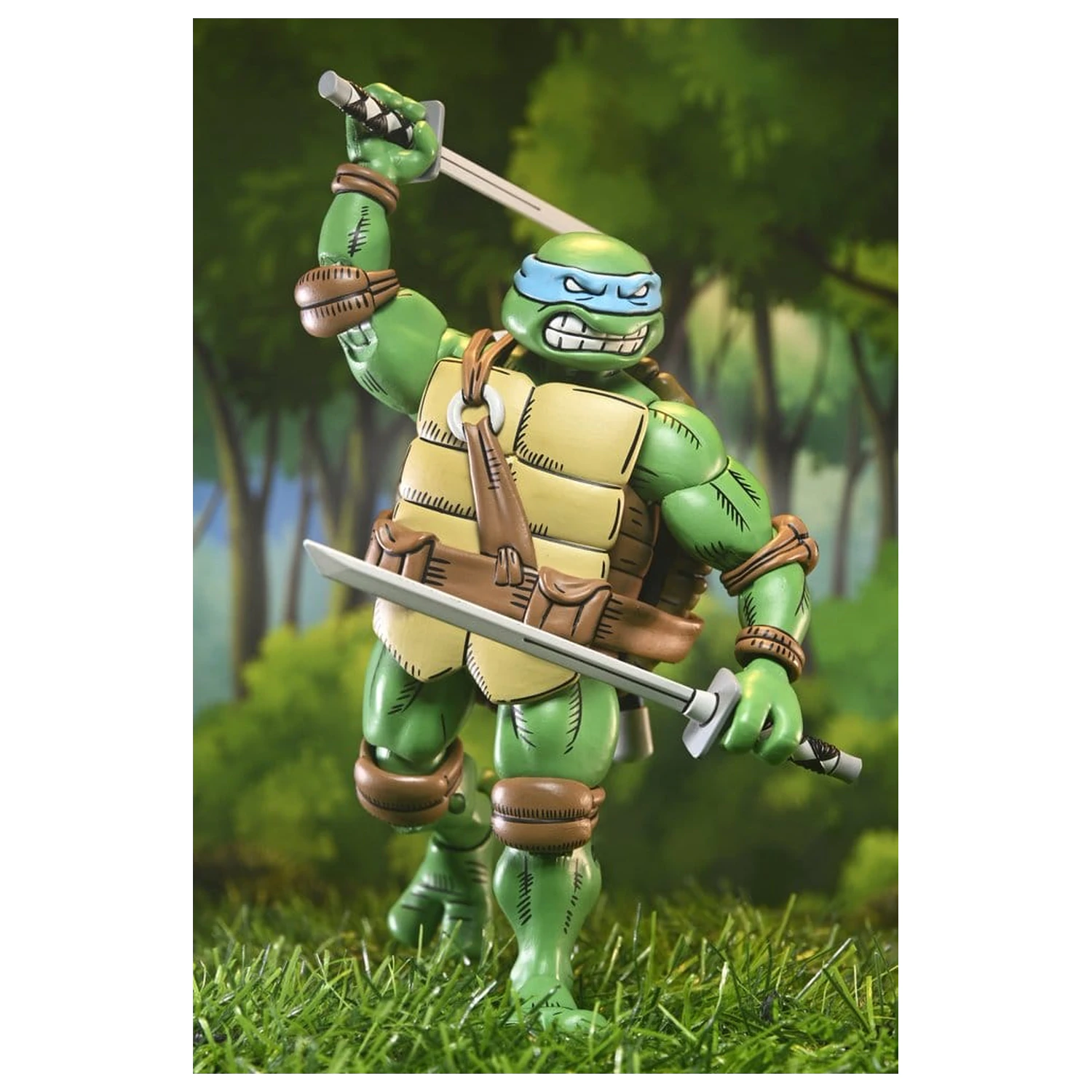 Teenage Mutant Ninja Turtles x Usagi Yojimbo Ultimate Akcijska figura Leonardo 18 cm fotografija izdelka