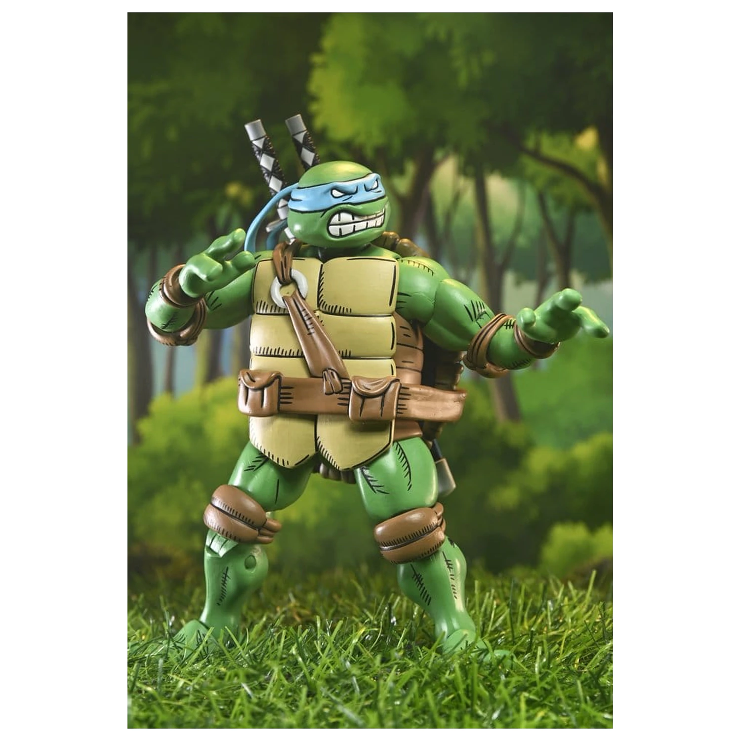 Teenage Mutant Ninja Turtles x Usagi Yojimbo Ultimate Akcijska figura Leonardo 18 cm fotografija izdelka