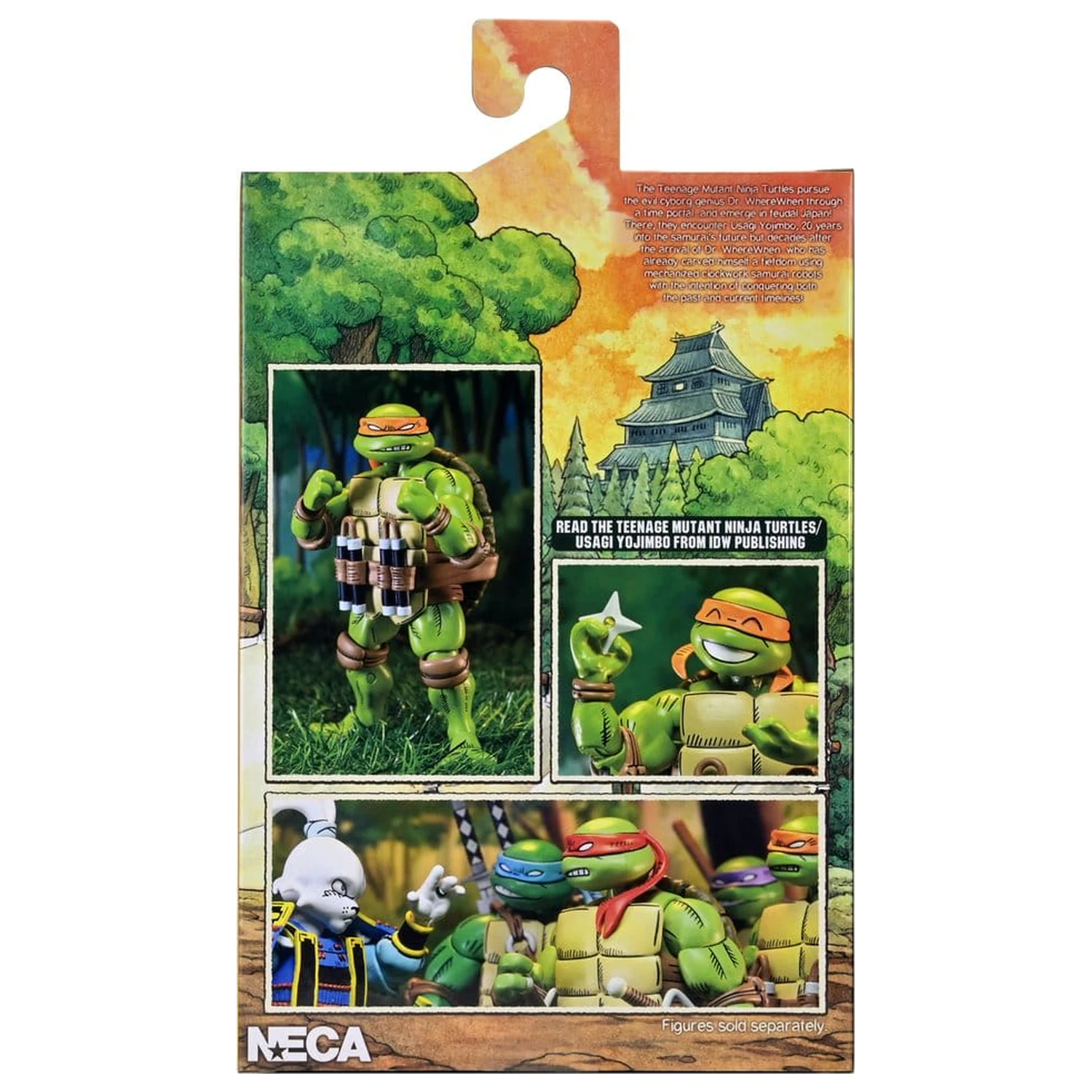 Teenage Mutant Ninja Turtles x Usagi Yojimbo Ultimate Akcijska figura Michelangelo 18 cm fotografija izdelka