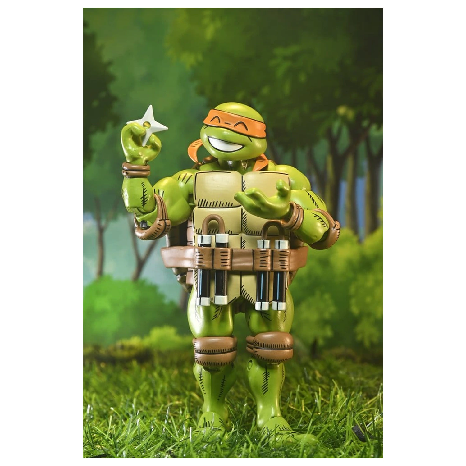 Teenage Mutant Ninja Turtles x Usagi Yojimbo Ultimate Akcijska figura Michelangelo 18 cm fotografija izdelka