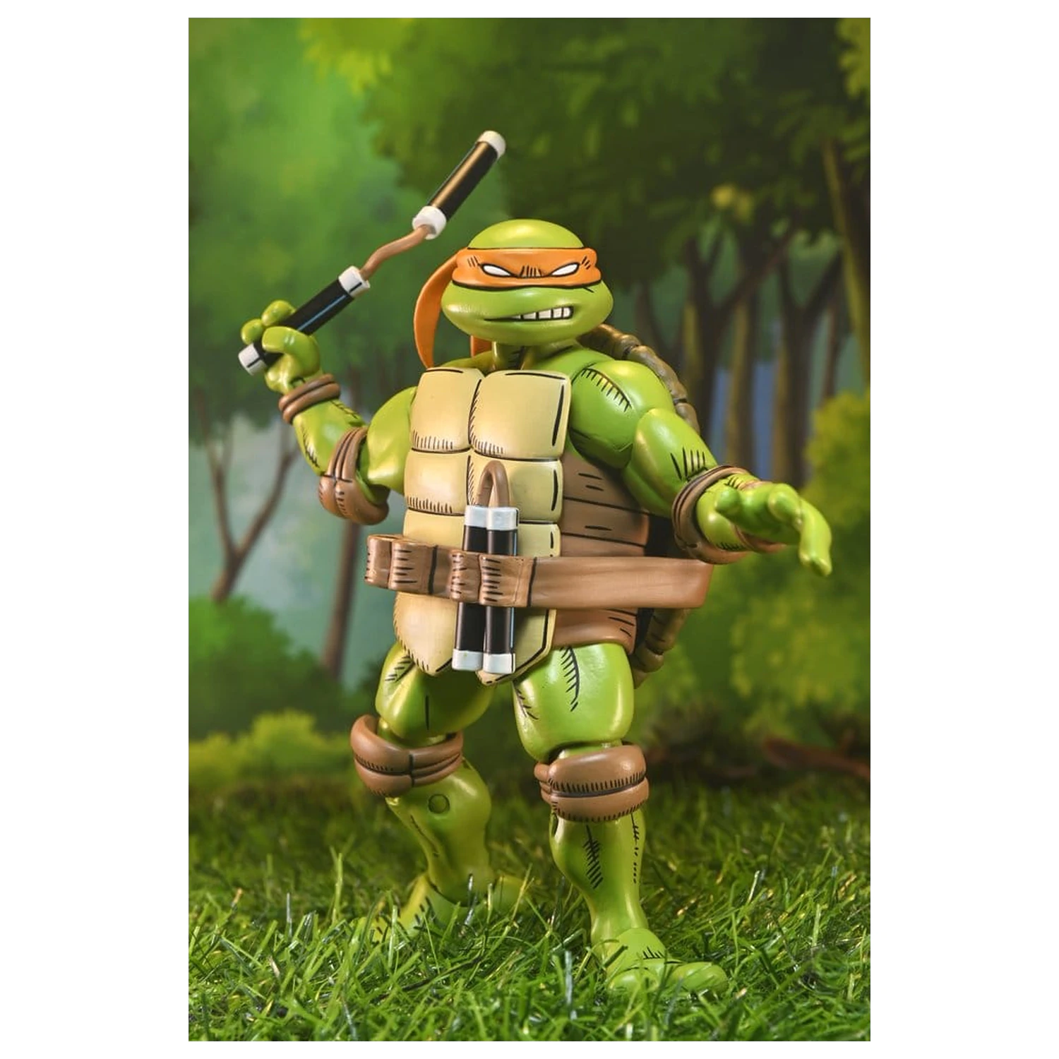 Teenage Mutant Ninja Turtles x Usagi Yojimbo Ultimate Akcijska figura Michelangelo 18 cm fotografija izdelka