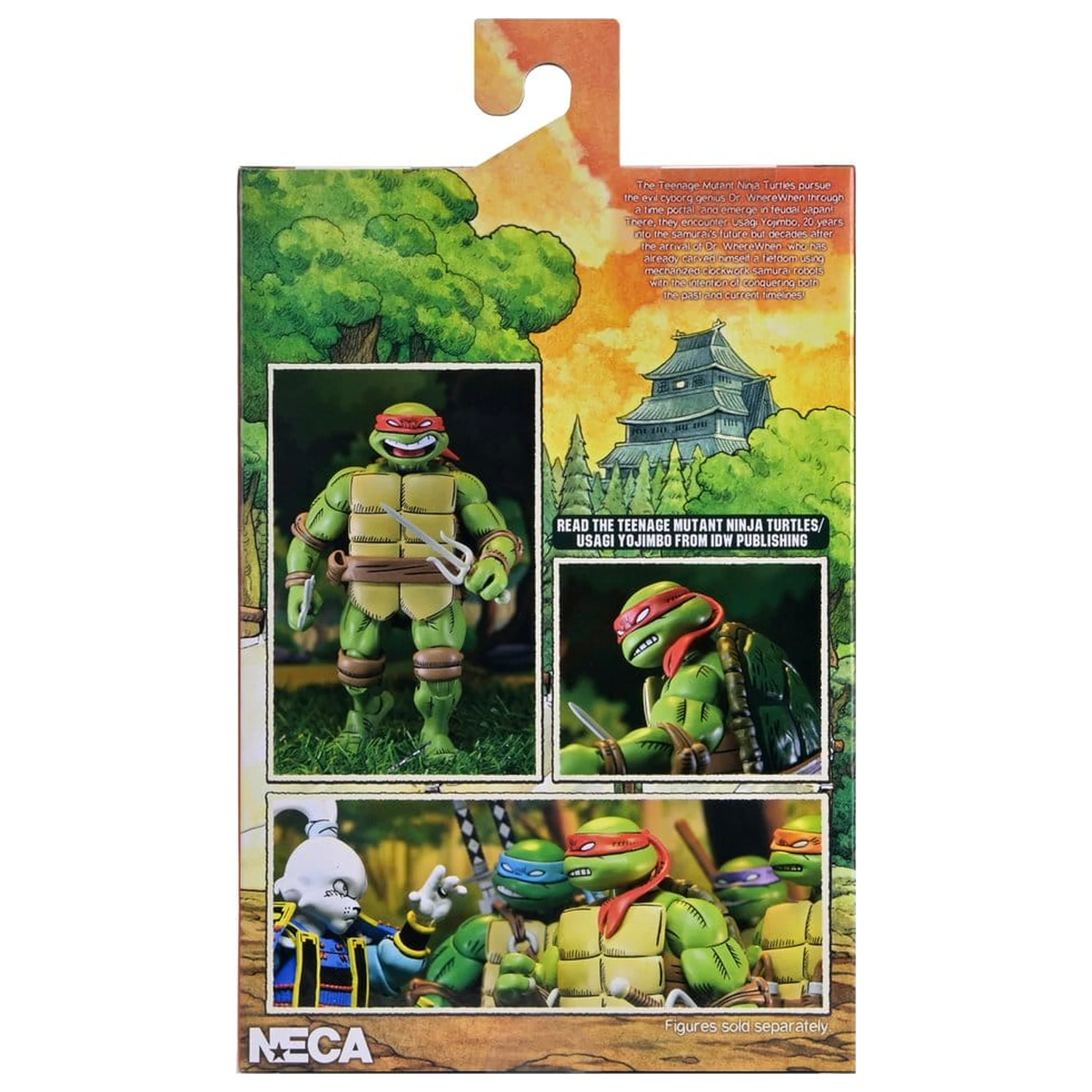 Teenage Mutant Ninja Turtles x Usagi Yojimbo Ultimate akcijska figura Raphael 18 cm fotografija izdelka