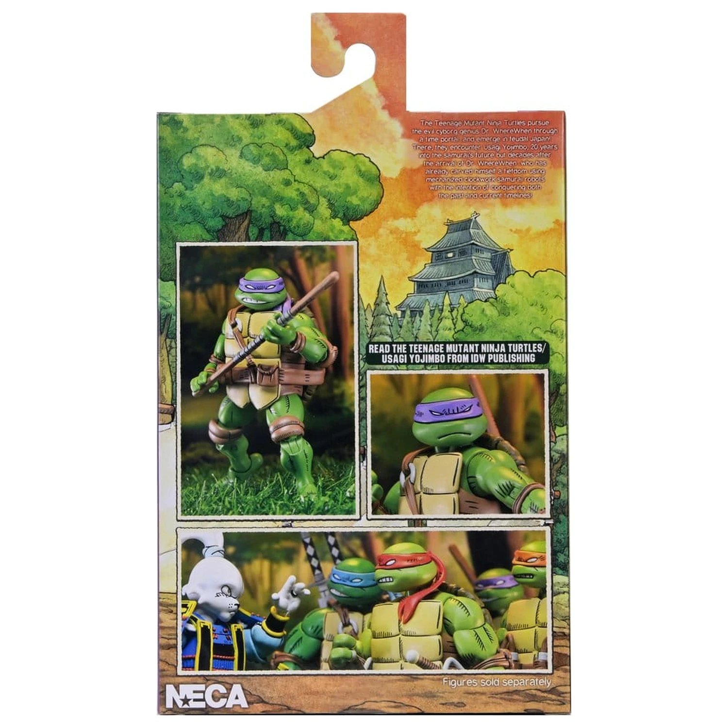 Teenage Mutant Ninja Turtles x Usagi Yojimbo Ultimate akcijska figura Donatello 18 cm fotografija izdelka