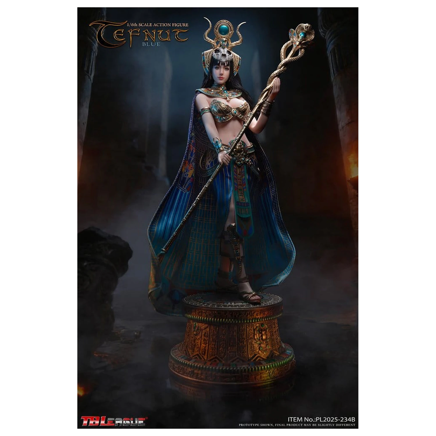 Tefnut akcijska figura 1/6 modra izdaja 30 cm fotografija izdelka