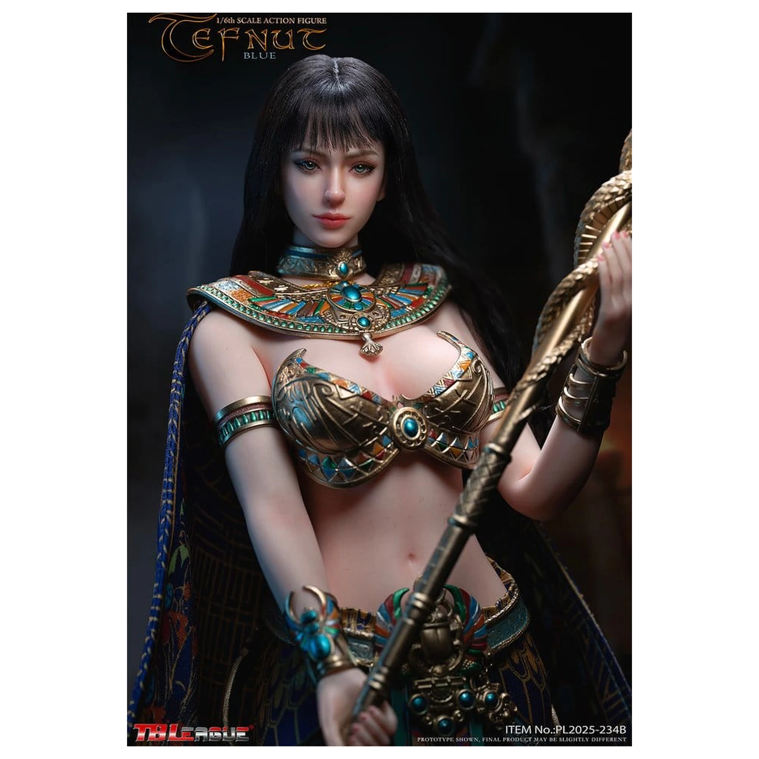 Tefnut akcijska figura 1/6 modra izdaja 30 cm fotografija izdelka
