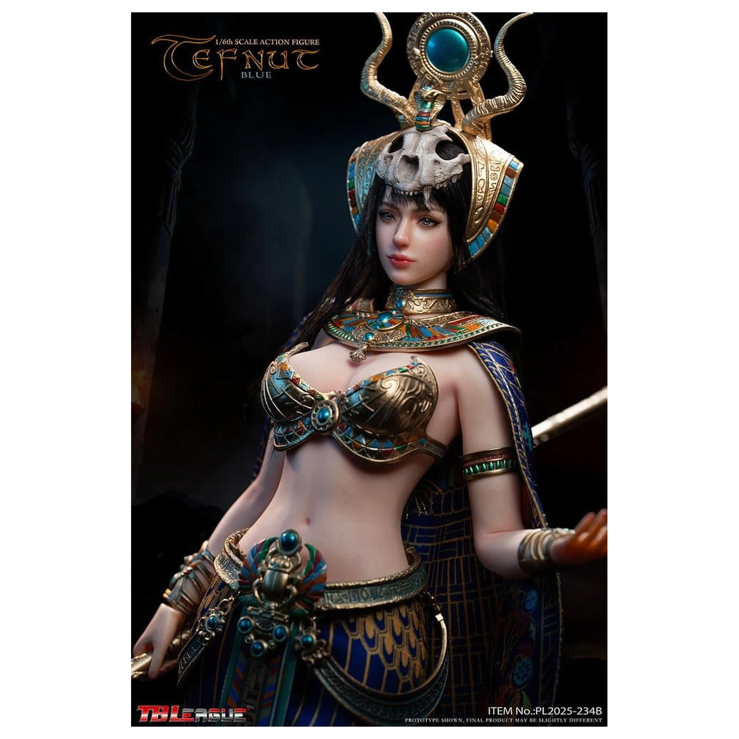 Tefnut akcijska figura 1/6 modra izdaja 30 cm fotografija izdelka