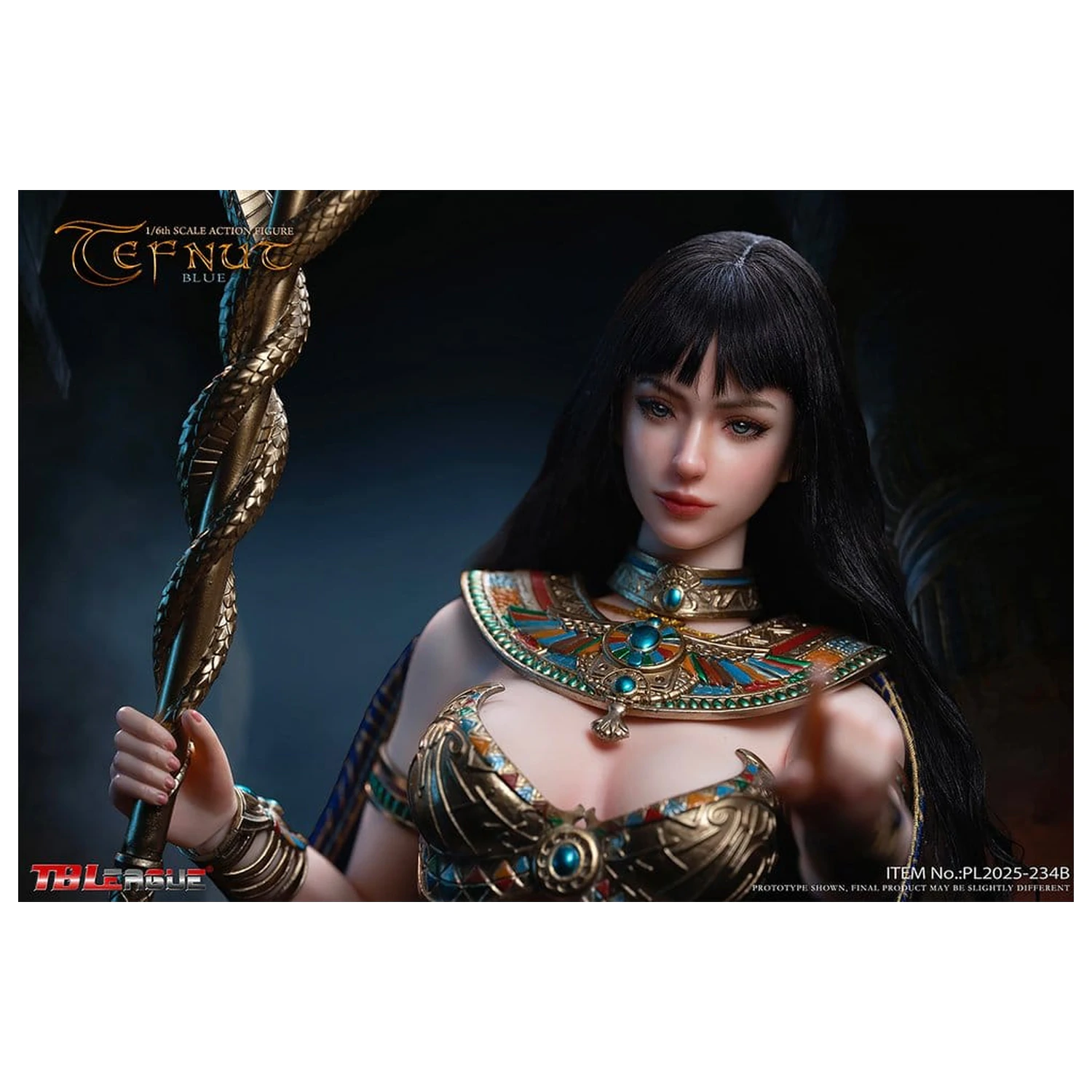 Tefnut akcijska figura 1/6 modra izdaja 30 cm fotografija izdelka