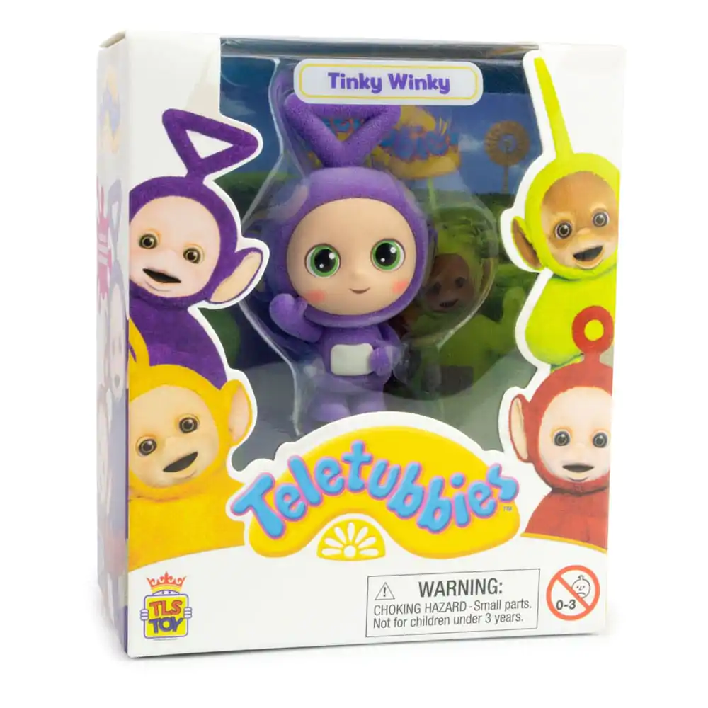 Teletubbies Cheebee Mini figurica Tinky Winky Flocked 6 cm fotografija izdelka