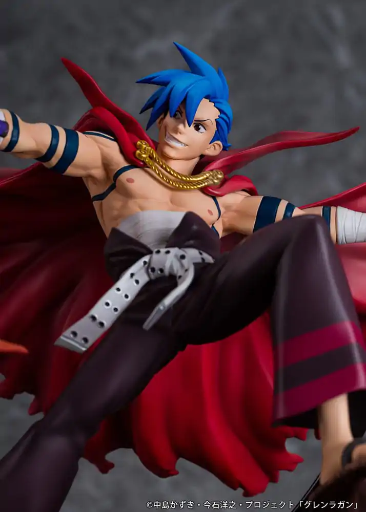 Tengen Toppa Gurren Lagann PVC Kip Kamina & Gurren 27 cm fotografija izdelka