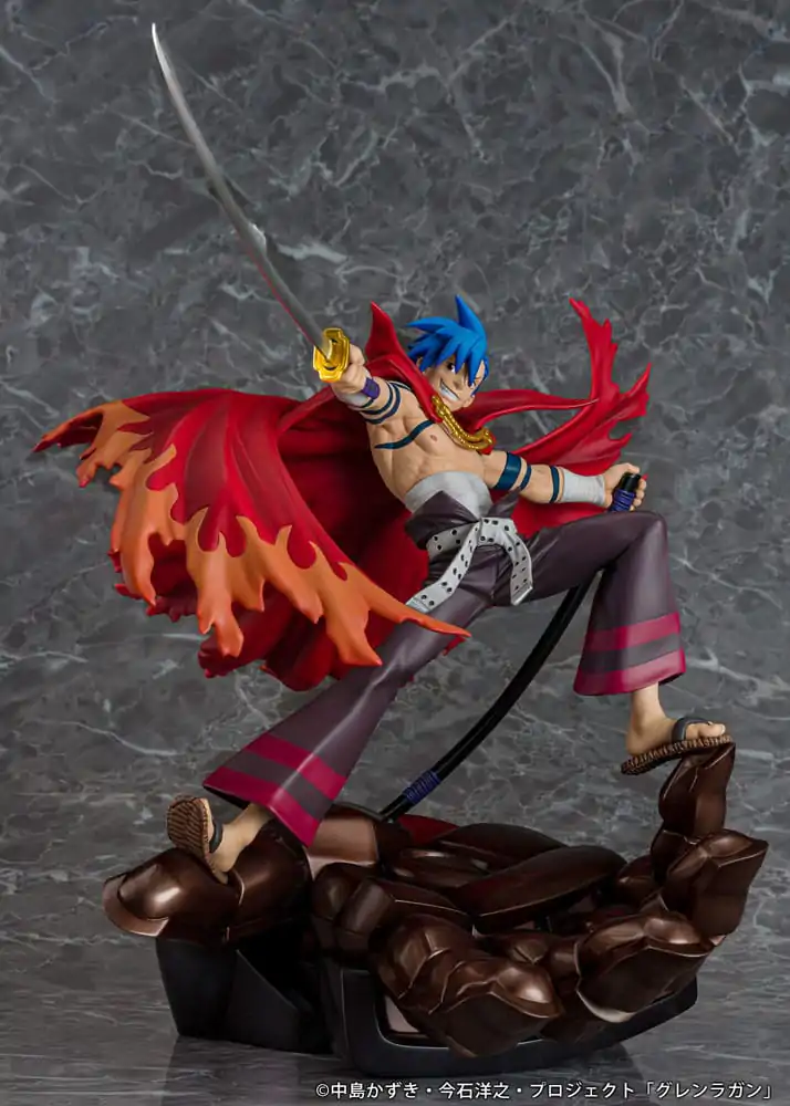 Tengen Toppa Gurren Lagann PVC Kip Kamina & Gurren 27 cm fotografija izdelka
